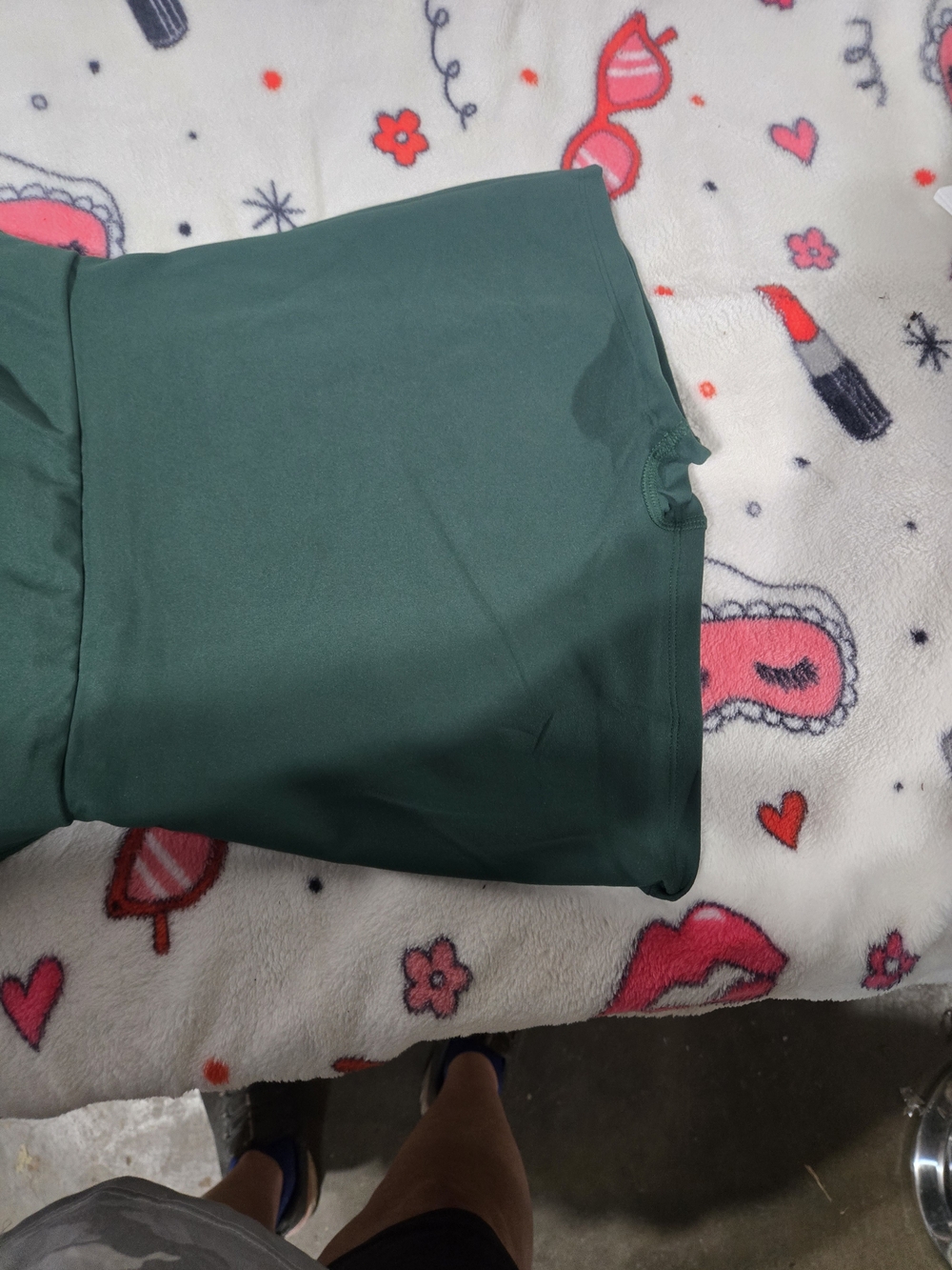 Butter Dark Green Mini Dress with Cross-Back Straps - Picture 5 of 12